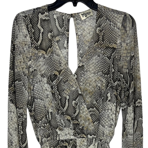 Show Me Your MuMu Rocky Romper in Snake - Picture 7 of 8